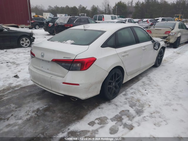 12496168 :رقم المزاد ، 2HGFE2F57NH113135 vin ، 2022 Honda Civic Sport مزاد بيع