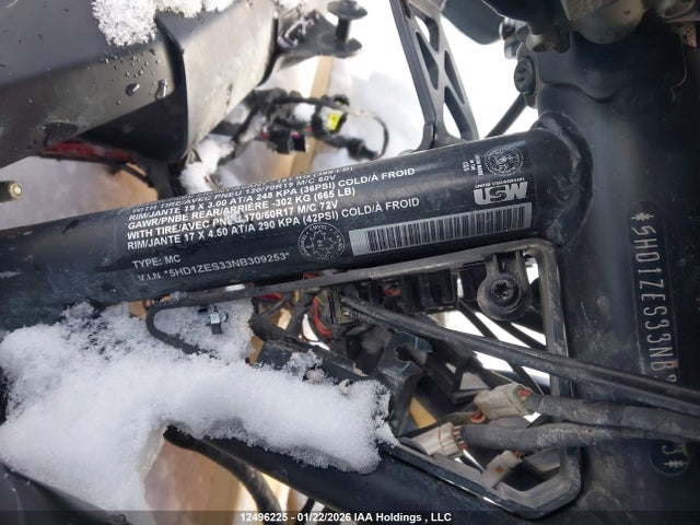 5HD1ZES33NB309253 Harley-Davidson Ra1250 S