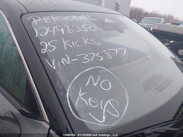 Aukcja sprzedaży 2025 Nissan Kicks Sv, vin: 3N8AP6CB7SL375877, numer aukcji: 12496350