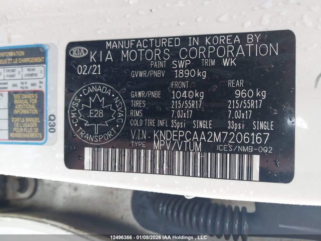 KIA Seltos Lx 2021 KNDEPCAA2M7206167 Image 19