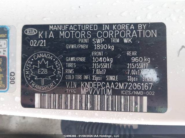 KIA Seltos Lx 2021 KNDEPCAA2M7206167 Image 9
