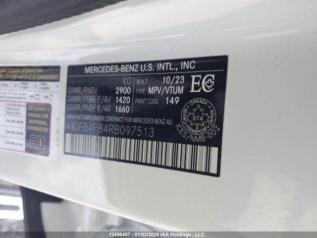 4JGFB4FB4RB097513 Mercedes-Benz Gle 350 4matic