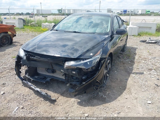KMHLN4AG4PU512375 Hyundai Elantra Luxury Ivt With Two-tone Interior