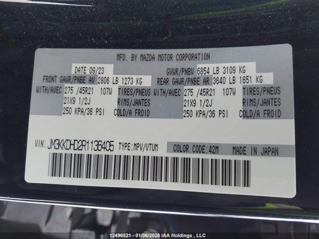 Mazda Cx-90 Premium 2024 JM3KKDHD2R1136405 Image 9