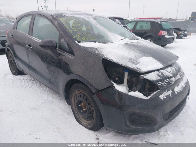 12496546 :رقم المزاد ، KNADM5A33E6925580 vin ، 2014 Kia Rio مزاد بيع