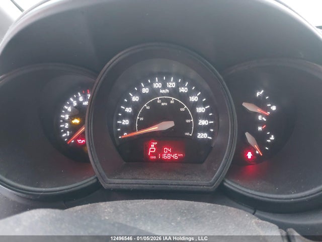 12496546 :رقم المزاد ، KNADM5A33E6925580 vin ، 2014 Kia Rio مزاد بيع