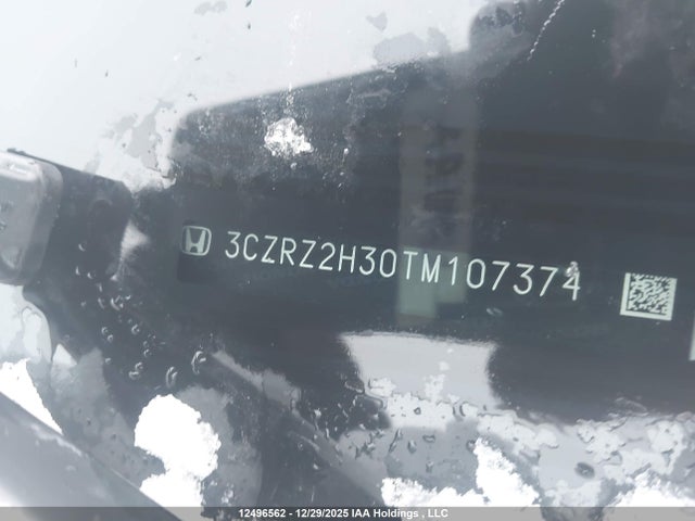 3CZRZ2H30TM107374 Honda HR-V LX