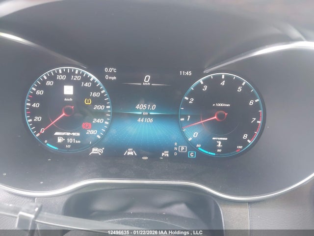 W1N0J6EB9NG069187 Mercedes-Benz Amg Glc 43 Coupe 4matic