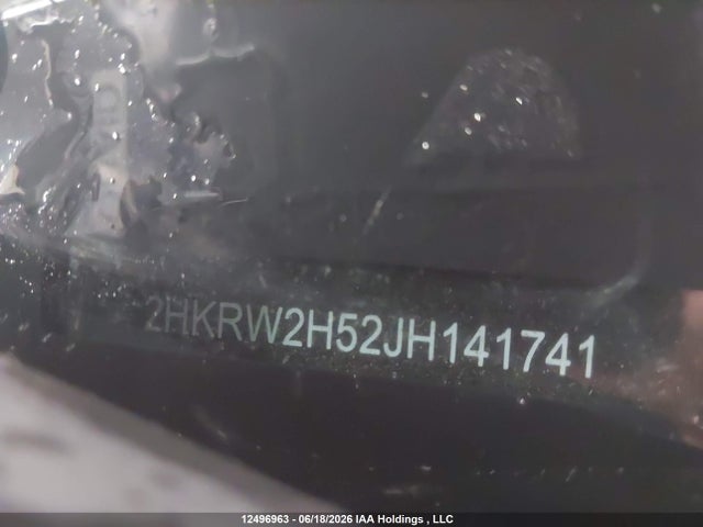 Продажа на аукционе авто 2018 Honda Cr-v, vin: 2HKRW2H52JH141741, номер лота: 12496963