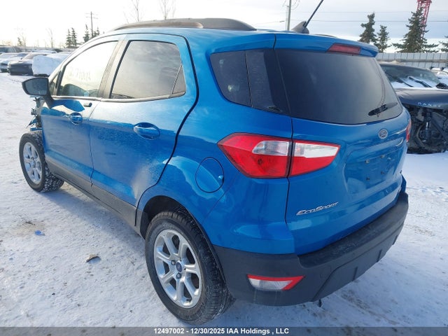 Продаж на аукціоні авто 2019 Ford Ecosport Se, vin: MAJ3S2GE7KC258415, номер лоту: 12497002