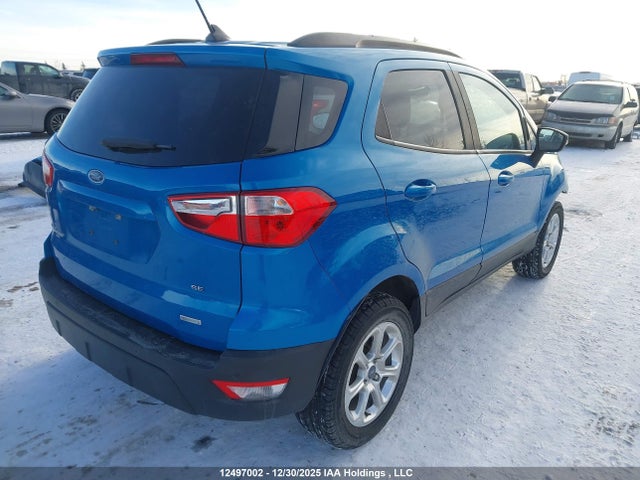 Продаж на аукціоні авто 2019 Ford Ecosport Se, vin: MAJ3S2GE7KC258415, номер лоту: 12497002