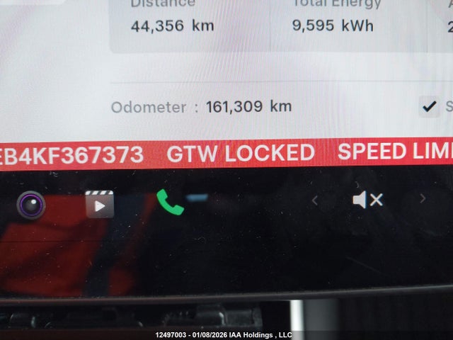 5YJ3E1EB4KF367373 Tesla Model 3 Long Range/performance