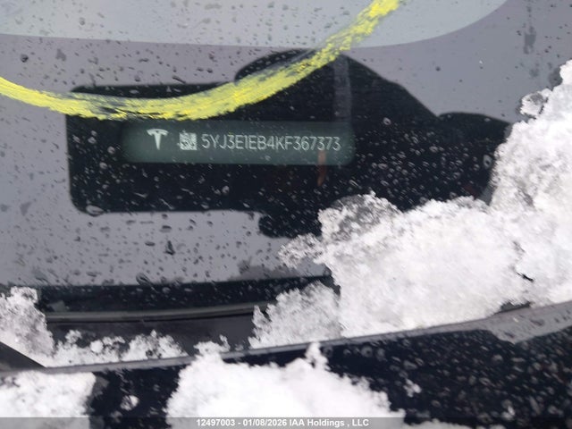 5YJ3E1EB4KF367373 Tesla Model 3 Long Range/performance