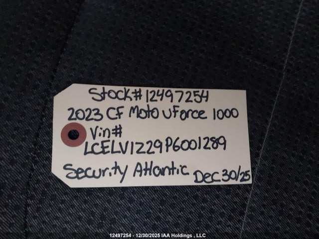LCELV1Z29P6001289 Cf Moto Uforce 1000