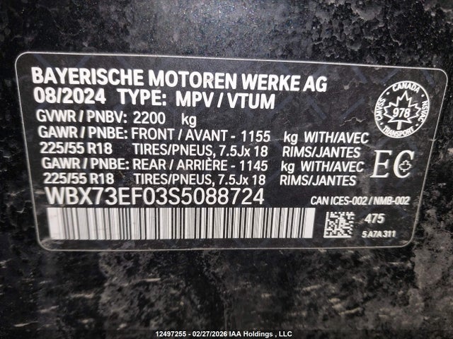 WBX73EF03S5088724 BMW X1 Xdrive28i