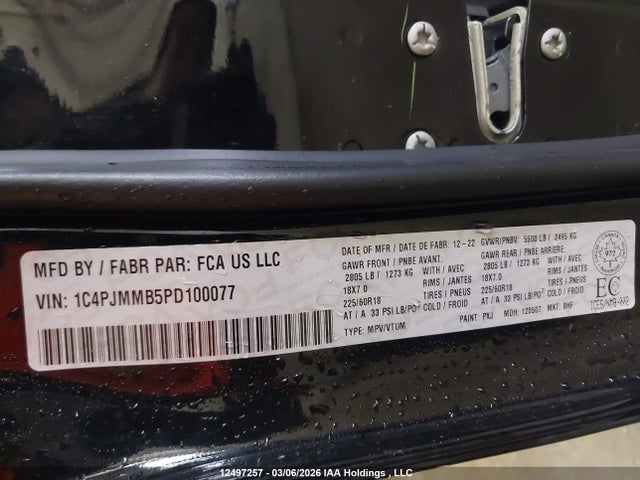 Jeep Cherokee Altitude Lux 2023 1C4PJMMB5PD100077 Image 18