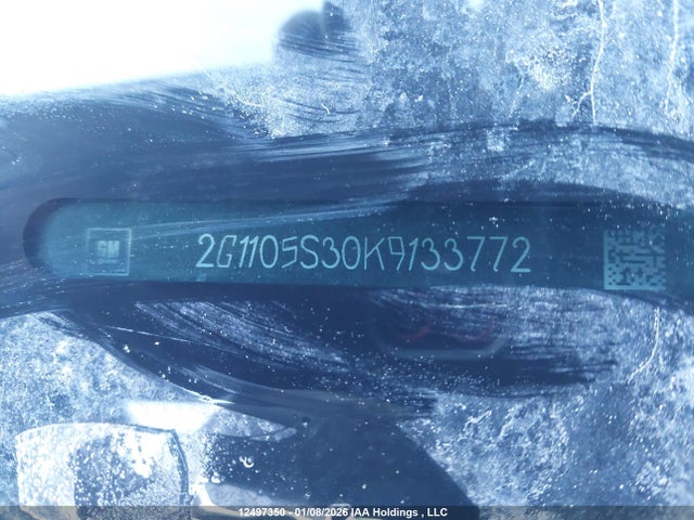 Aukcja sprzedaży 2019 Chevrolet Impala 2lz, vin: 2G1105S30K9133772, numer aukcji: 12497350