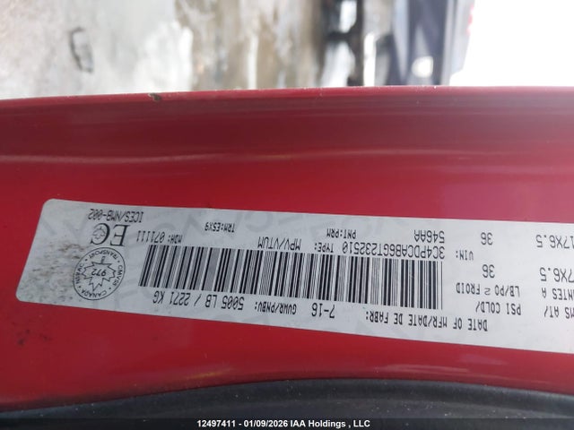 3C4PDCAB6GT232510 Dodge Journey Cvp/se Plus