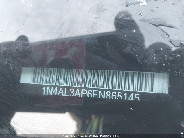 1N4AL3AP6FN865145 Nissan Altima 2.5/2.5 S/2.5 Sl/2.5 Sv