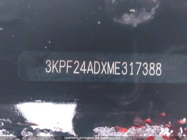 3KPF24ADXME317388 KIA Forte