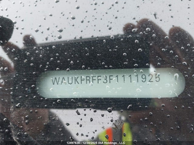 WAUKFRFF3F1111925 Audi A3 2.0t Technik