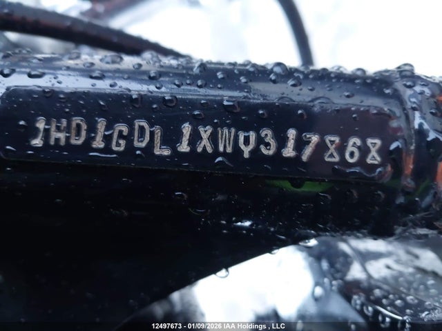 12497673 :رقم المزاد ، 1HD1GDL1XWY317868 vin ، 1998 Harley-davidson Fxdl مزاد بيع