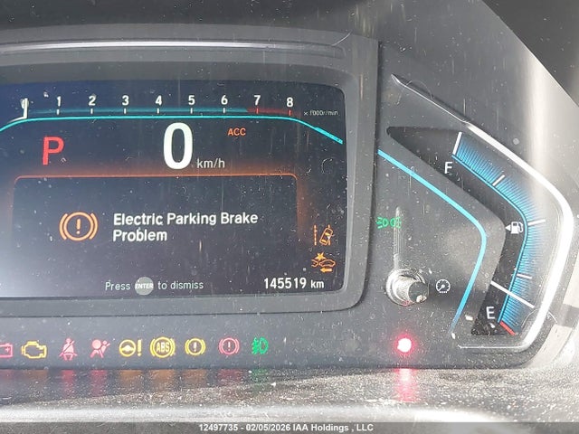 5FNRL6H89LB501163 Honda Odyssey Touring