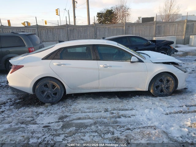 12497741 :رقم المزاد ، KMHLM4AG0MU140841 vin ، 2021 Hyundai Elantra Sel مزاد بيع