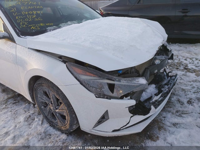 12497741 :رقم المزاد ، KMHLM4AG0MU140841 vin ، 2021 Hyundai Elantra Sel مزاد بيع
