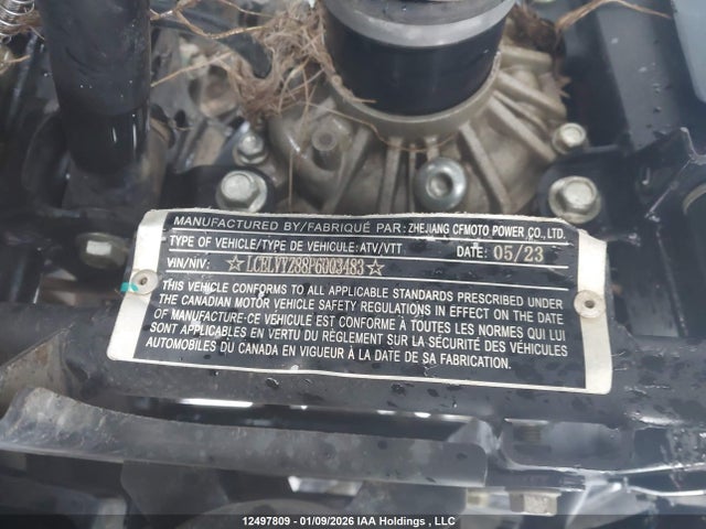 LCELVYZ88P6003483 Cf Moto Cforce 800xc