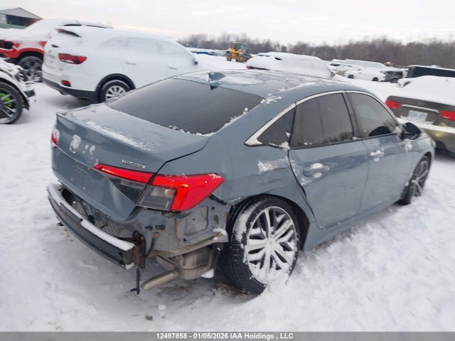 2022 Honda Civic Touring მანქანა იყიდება აუქციონზე, vin: 2HGFE1F90NH003301, აუქციონის ნომერი: 12497858