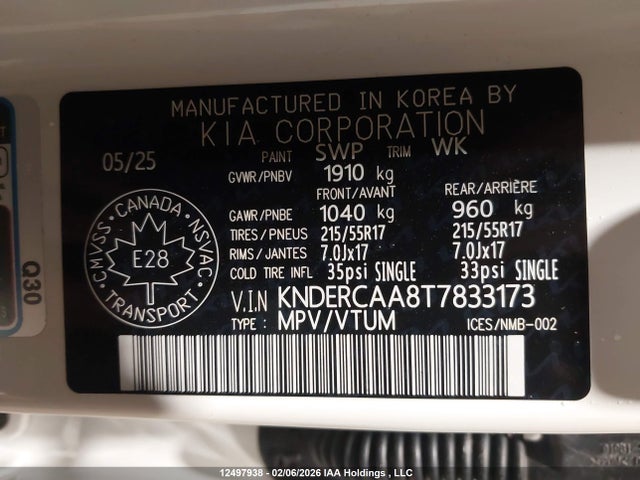 KIA SELTOS EX 2026 KNDERCAA8T7833173 Image 9