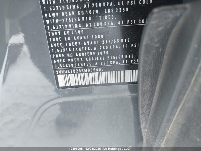 3VVUX7B29RM096405 Volkswagen TAOS SE