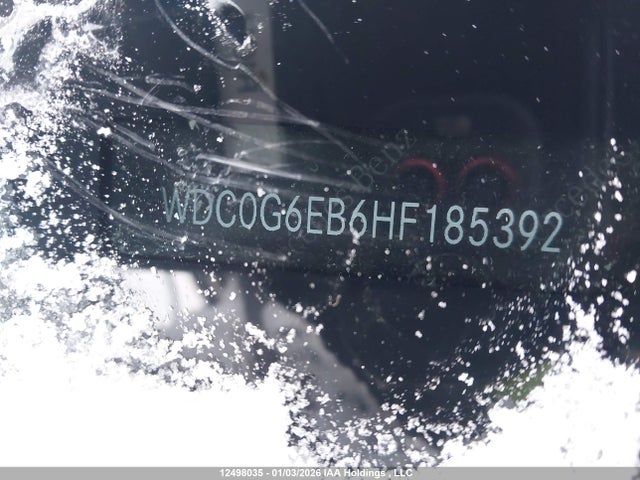WDC0G6EB6HF185392 Mercedes-Benz Amg Gla 43 4matic