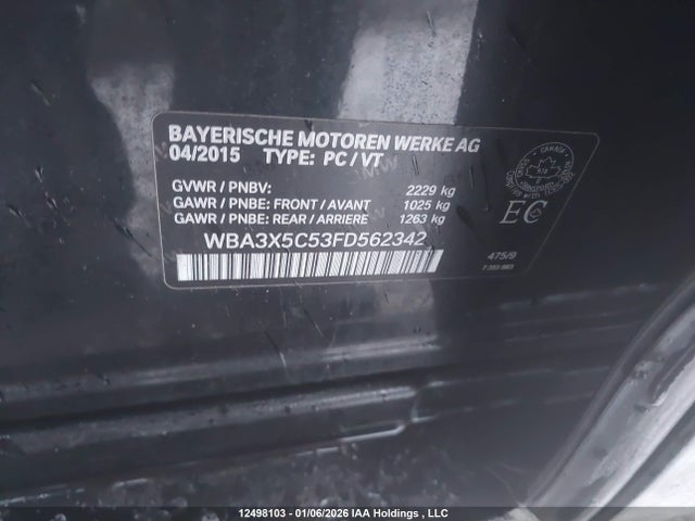 WBA3X5C53FD562342 BMW 328i Gran Turismo Xdrive
