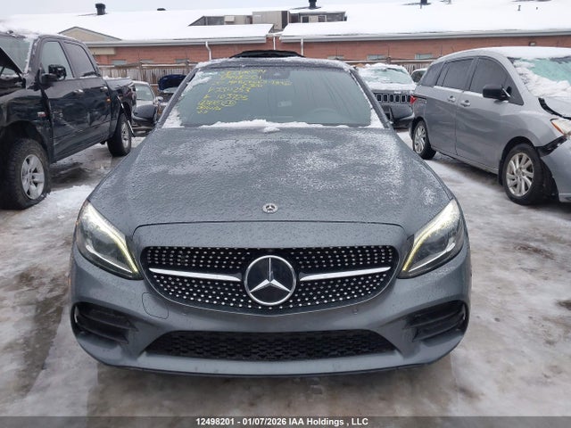 12498201 :رقم المزاد ، 55SWF8EB1LU334253 vin ، 2020 Mercedes-benz C 300 4matic مزاد بيع