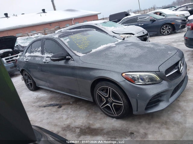 12498201 :رقم المزاد ، 55SWF8EB1LU334253 vin ، 2020 Mercedes-benz C 300 4matic مزاد بيع
