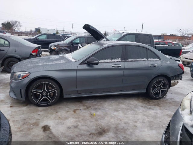 12498201 :رقم المزاد ، 55SWF8EB1LU334253 vin ، 2020 Mercedes-benz C 300 4matic مزاد بيع
