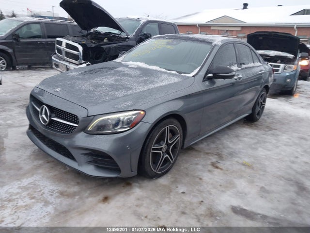 12498201 :رقم المزاد ، 55SWF8EB1LU334253 vin ، 2020 Mercedes-benz C 300 4matic مزاد بيع