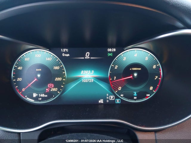 12498201 :رقم المزاد ، 55SWF8EB1LU334253 vin ، 2020 Mercedes-benz C 300 4matic مزاد بيع