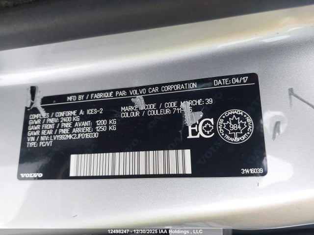 Volvo S90 T6 Momentum 2018 LVY992MK2JP016030 Image 18