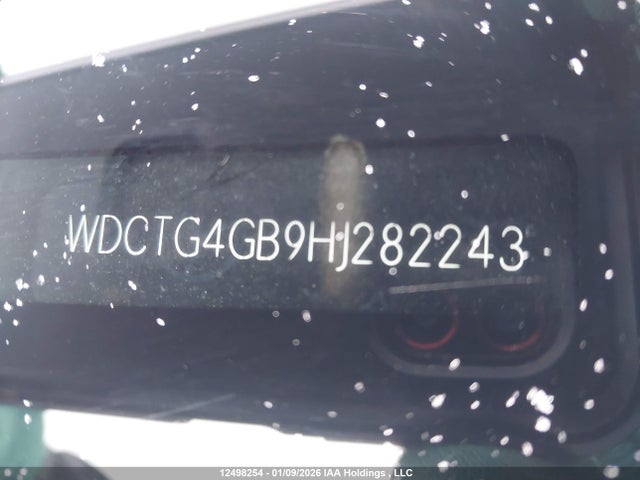 WDCTG4GB9HJ282243 Mercedes-Benz Gla 250 4matic
