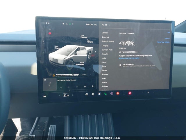 7G2CEHED5SA080614 Tesla Cybertruck Awd
