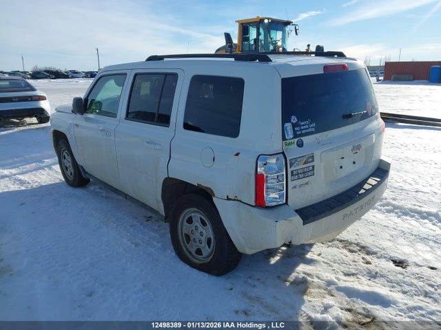 2010 Jeep Patriot Sport მანქანა იყიდება აუქციონზე, vin: 1J4NF2GB1AD500325, აუქციონის ნომერი: 12498389