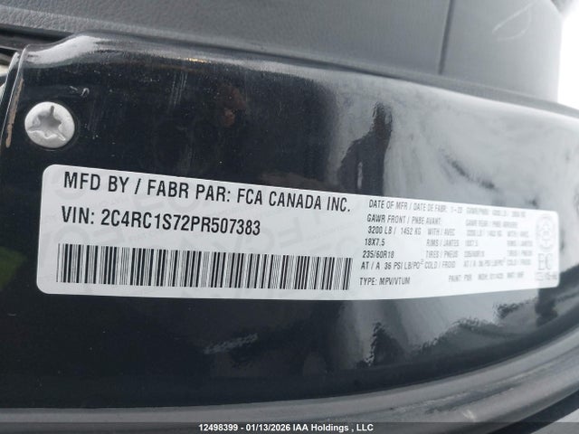 Chrysler Pacifica Hybrid Limited 2023 2C4RC1S72PR507383 Image 9