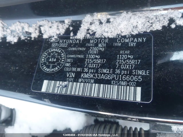 KM8K33AG6PU166065 Hyundai Kona Electric Ultimate