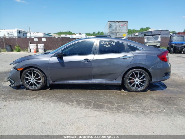 Продажа на аукционе авто 2020 Honda Civic Touring, vin: 2HGFC1F95LH100593, номер лота: 12498503