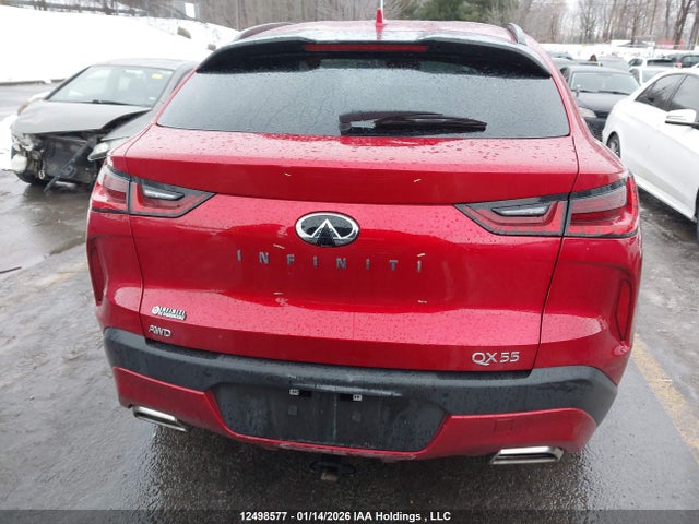 Aukcja sprzedaży 2025 Infiniti Qx55 Essential, vin: 3PCAJ5KR4SF112377, numer aukcji: 12498577