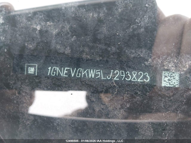 1GNEVGKW5LJ293823 Chevrolet Traverse Lt