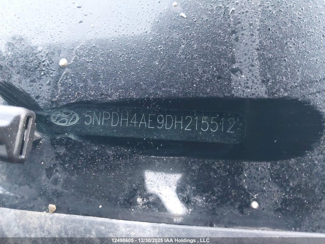 2013 Hyundai Elantra Gls მანქანა იყიდება აუქციონზე, vin: 5NPDH4AE9DH215512, აუქციონის ნომერი: 12498605
